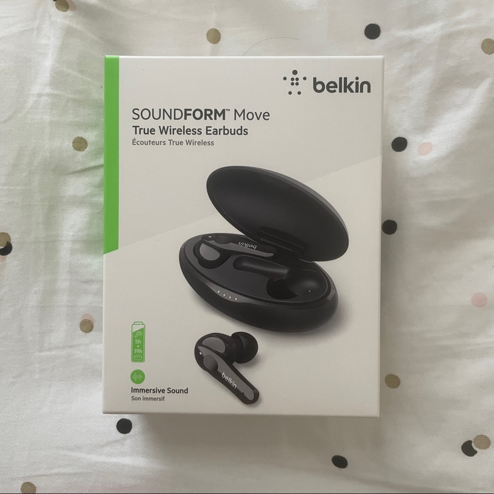 🆕 Belkin SoundForm Move True Wireless Earbuds